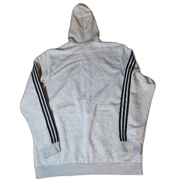 Adidas Full Zip Hoodie Men’s 2XLT – Gray, Tall Fit, NWT - Picture 2 of 6